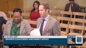 Casey speaking on The Energy Jobs & Justice Act